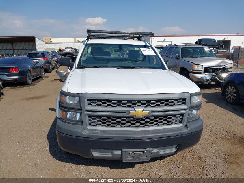 2014 Chevrolet Silverado 1500 Work Truck 1Wt VIN: 1GCNCPEH6EZ382168 Lot: 40271425