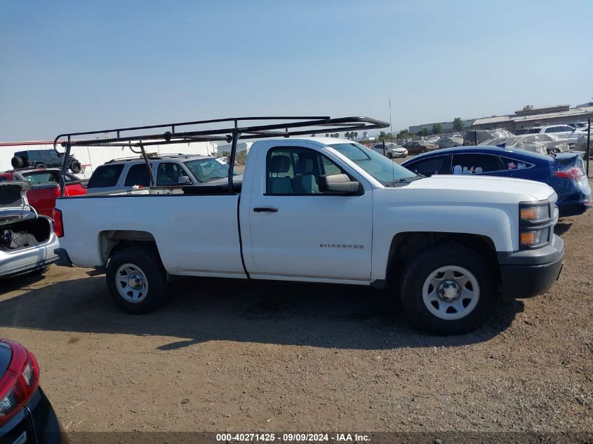 2014 Chevrolet Silverado 1500 Work Truck 1Wt VIN: 1GCNCPEH6EZ382168 Lot: 40271425