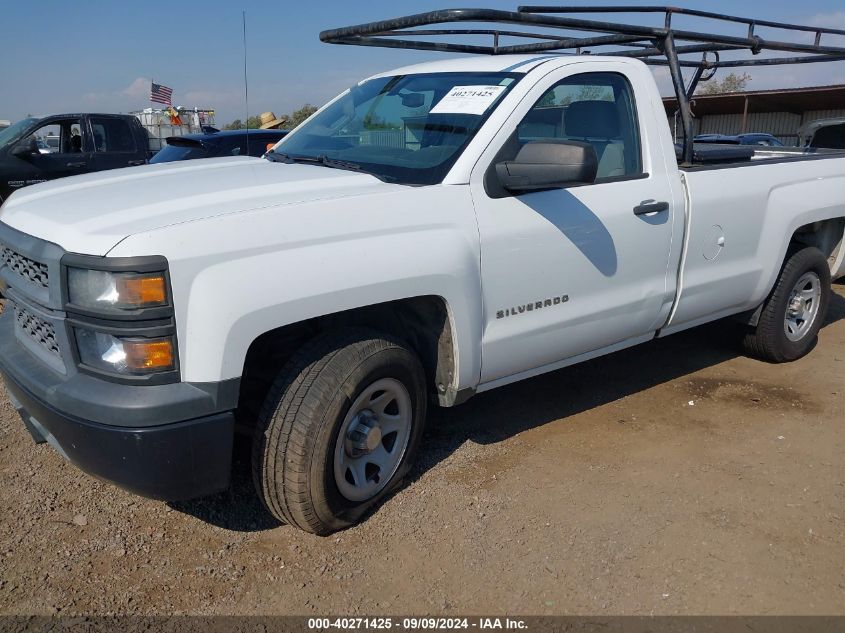 2014 Chevrolet Silverado 1500 Work Truck 1Wt VIN: 1GCNCPEH6EZ382168 Lot: 40271425