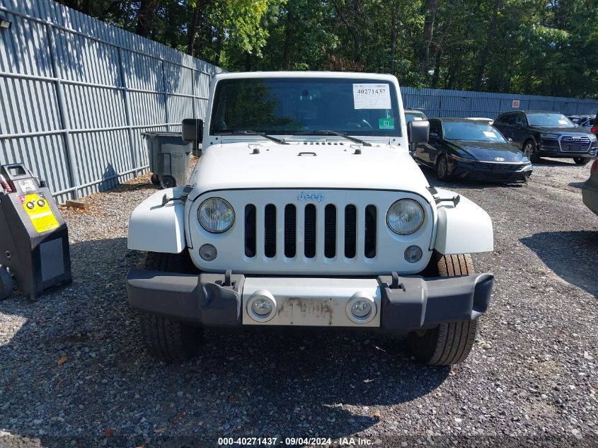 2014 Jeep Wrangler Sahara VIN: 1C4GJWBG9EL125609 Lot: 40271437