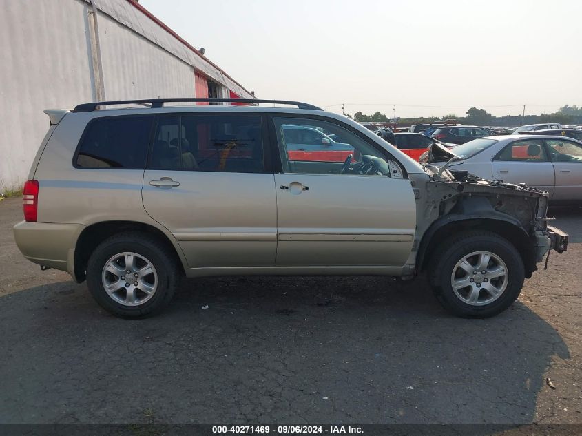 JTEHF21A620056978 2002 Toyota Highlander Limited V6