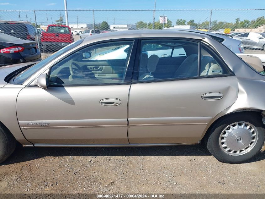 2001 Buick Century Custom VIN: 2G4WS52J411223506 Lot: 40271477