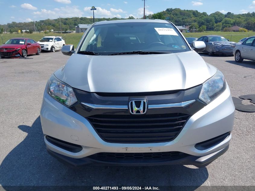 2016 Honda Hr-V Lx VIN: 3CZRU5H30GM717300 Lot: 40271493