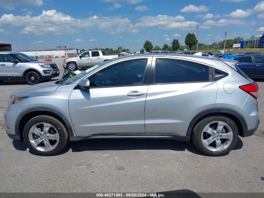 2016 Honda Hr-V Lx VIN: 3CZRU5H30GM717300 Lot: 40271493