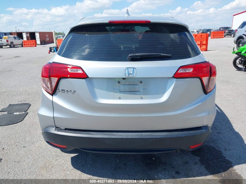 2016 Honda Hr-V Lx VIN: 3CZRU5H30GM717300 Lot: 40271493