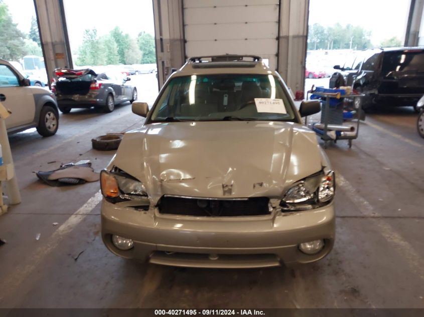 2003 Subaru Outback Outback H6 3.0 Ll Bean VIN: 4S3BH806237660654 Lot: 40271495