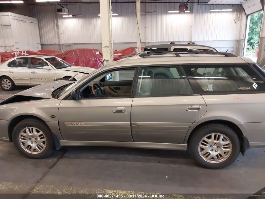 2003 Subaru Outback Outback H6 3.0 Ll Bean VIN: 4S3BH806237660654 Lot: 40271495