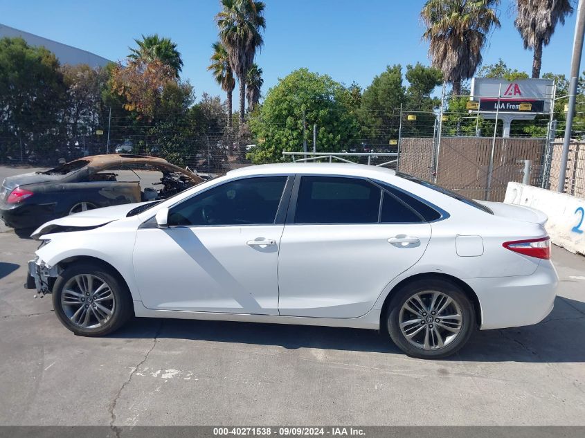 2016 Toyota Camry Se VIN: 4T1BF1FK4GU224246 Lot: 40271538