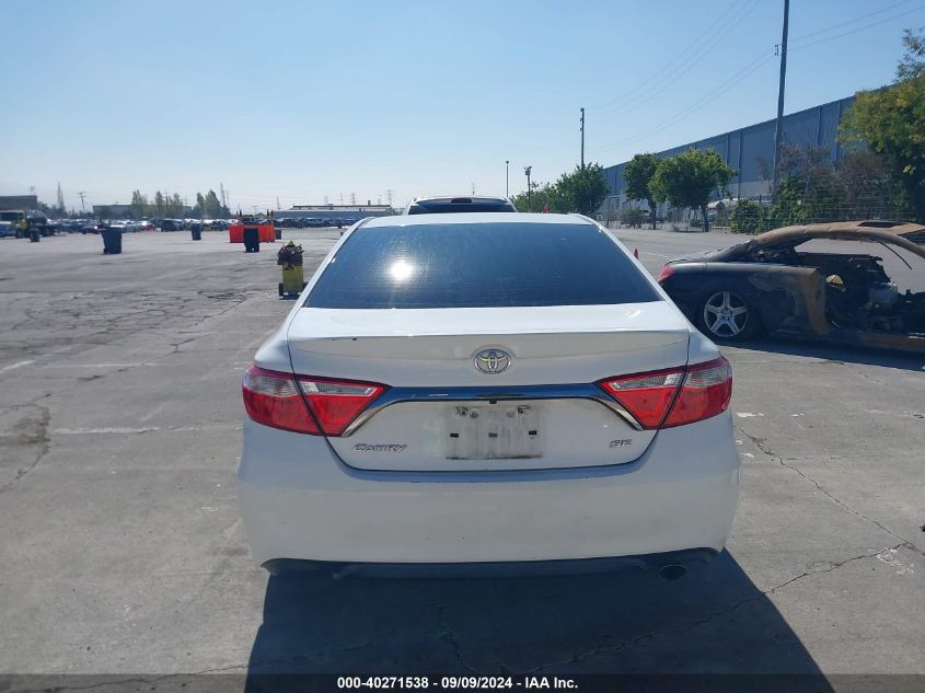 2016 Toyota Camry Se VIN: 4T1BF1FK4GU224246 Lot: 40271538