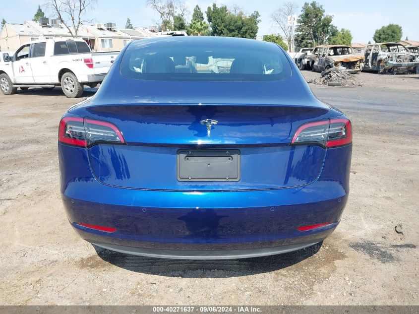 2020 Tesla Model 3 Standard Range Plus Rear-Wheel Drive/Standard Range Rear-Wheel Drive VIN: 5YJ3E1EA0LF799256 Lot: 40271637