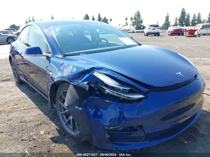 2020 Tesla Model 3 Standard Range Plus Rear-Wheel Drive/Standard Range Rear-Wheel Drive VIN: 5YJ3E1EA0LF799256 Lot: 40271637