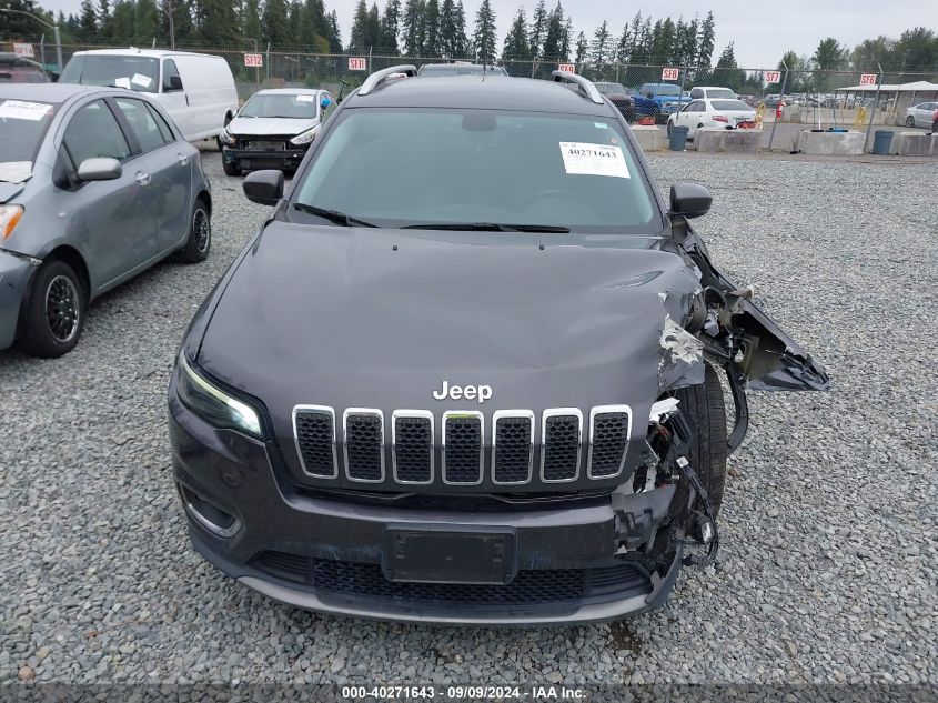 2020 Jeep Cherokee Limited Fwd VIN: 1C4PJLDB6LD654250 Lot: 40271643