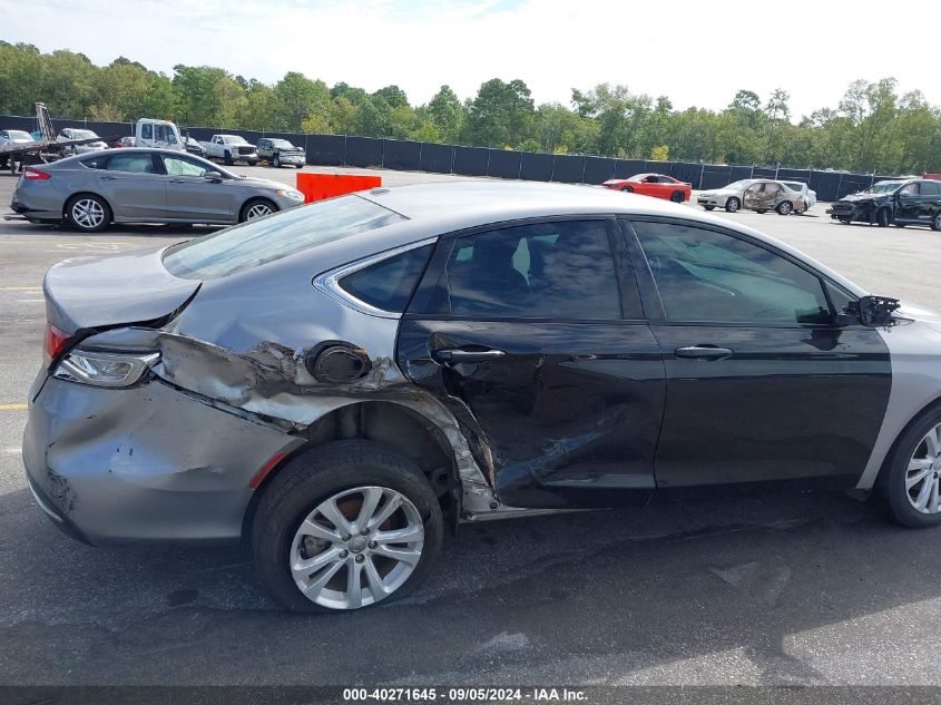 2016 Chrysler 200 Limited VIN: 1C3CCCAB1GN129601 Lot: 40271645