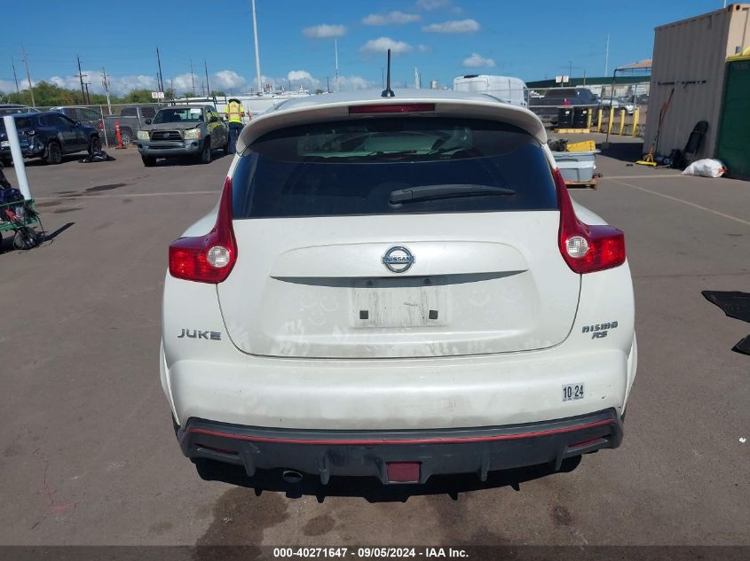 2014 Nissan Juke Nismo Rs VIN: JN8DF5MR6ET100460 Lot: 40271647