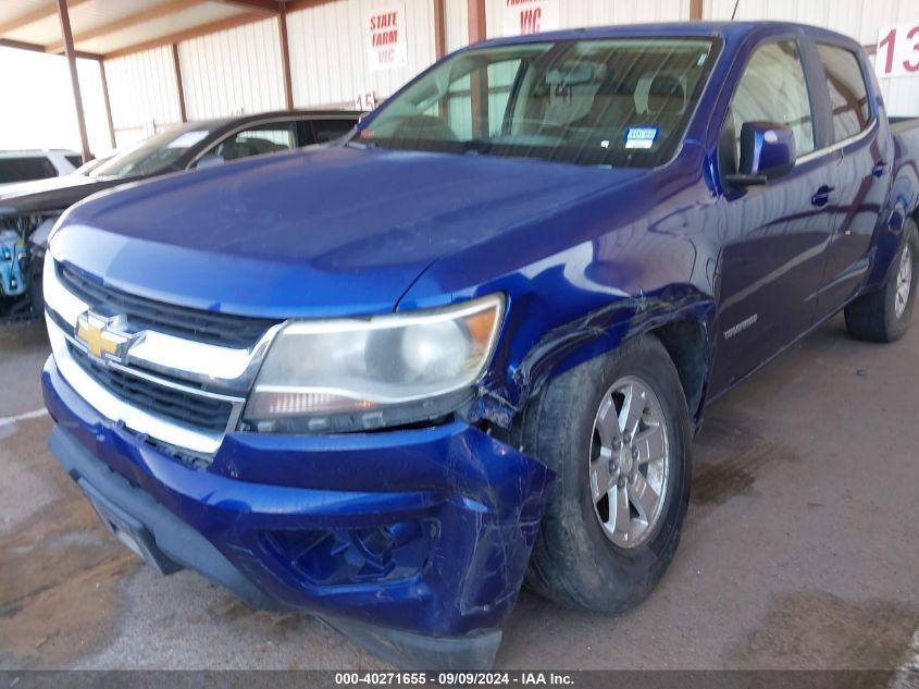 2016 Chevrolet Colorado Wt VIN: 1GCGSBEAXG1362170 Lot: 40271655