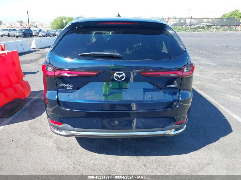 2024 Mazda Cx-90 Phev Premium Plus VIN: JM3KKEHA7R1128277 Lot: 40271674