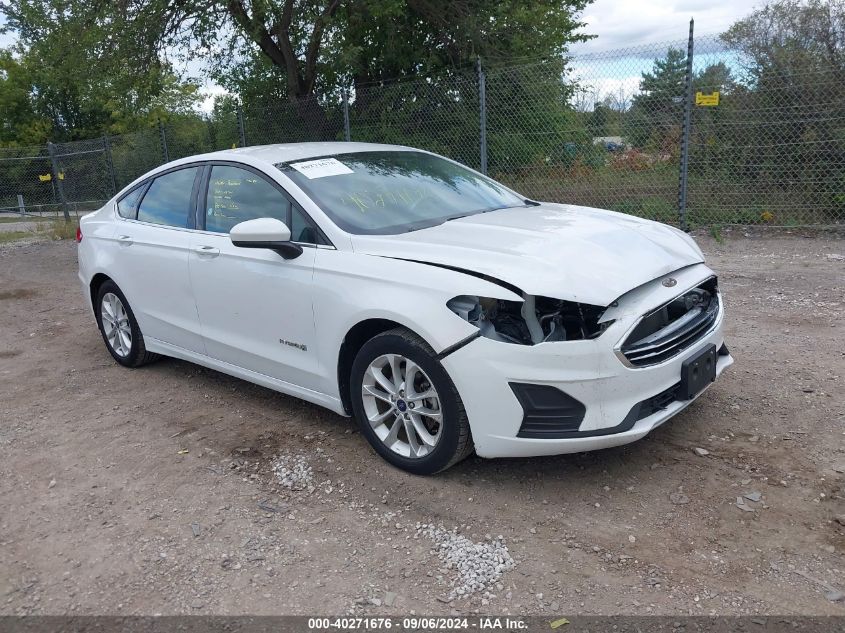 3FA6P0LU4KR225549 2019 FORD FUSION - Image 1