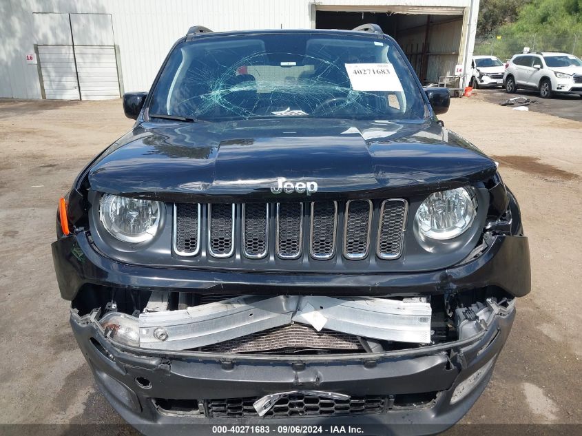 2018 Jeep Renegade Latitude Fwd VIN: ZACCJABB0JPJ01403 Lot: 40271683