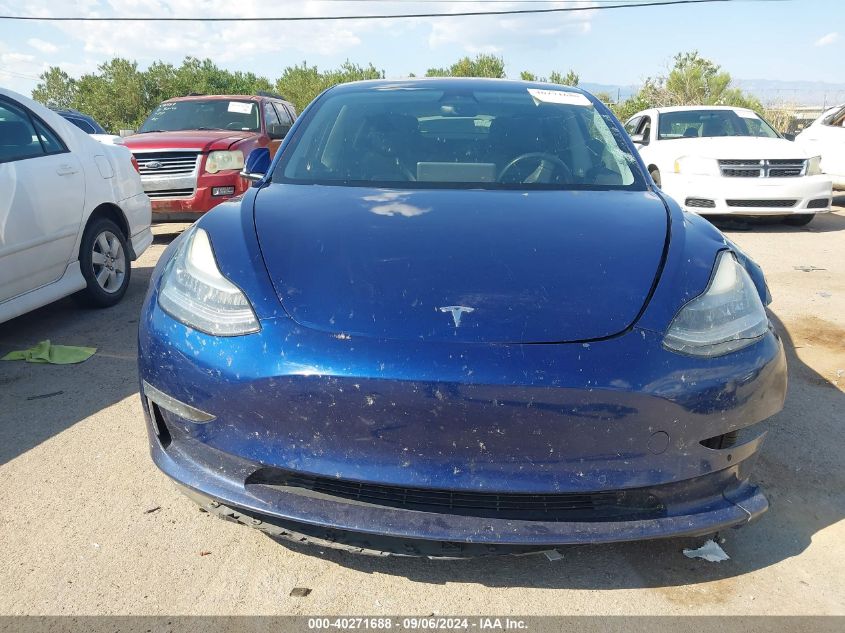 2018 Tesla Model 3 Long Range/Mid Range VIN: 5YJ3E1EA6JF011156 Lot: 40271688