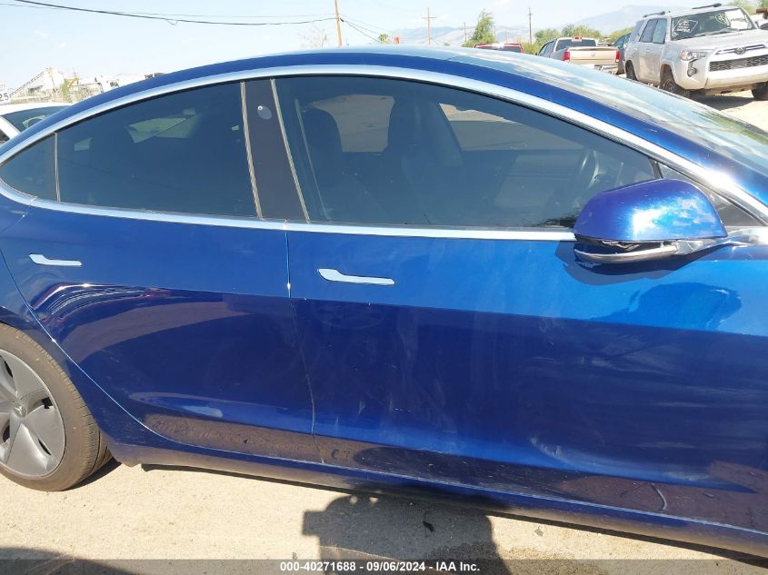 2018 Tesla Model 3 Long Range/Mid Range VIN: 5YJ3E1EA6JF011156 Lot: 40271688