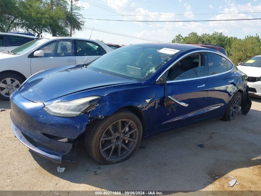 2018 Tesla Model 3 Long Range/Mid Range VIN: 5YJ3E1EA6JF011156 Lot: 40271688