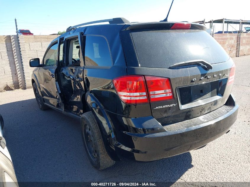 2018 Dodge Journey Se VIN: 3C4PDCAB3JT157742 Lot: 40271726