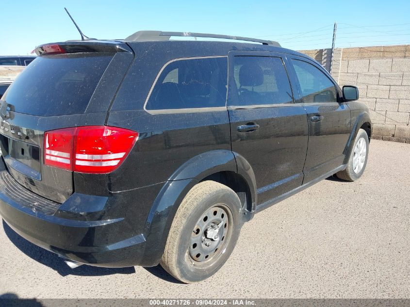 2018 Dodge Journey Se VIN: 3C4PDCAB3JT157742 Lot: 40271726