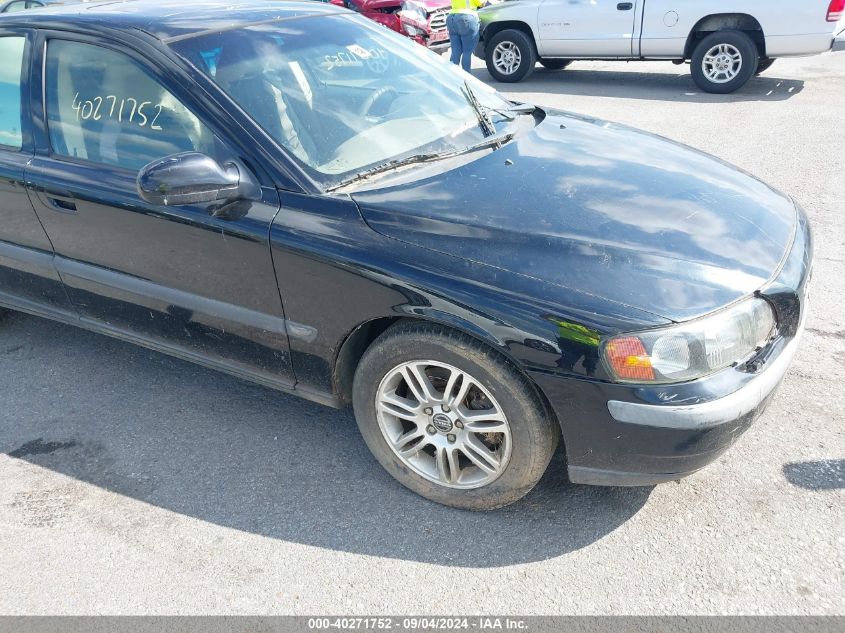 2003 Volvo S60 2.5T Awd VIN: YV1RH59H132250114 Lot: 40271752