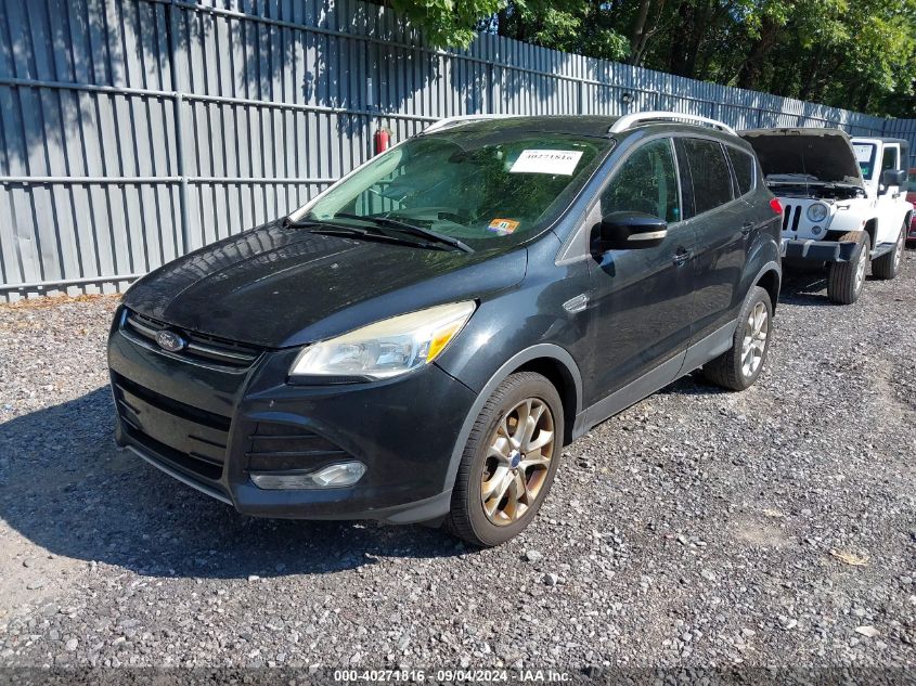 2014 Ford Escape Titanium VIN: 1FMCU0JX0EUB75518 Lot: 40271816