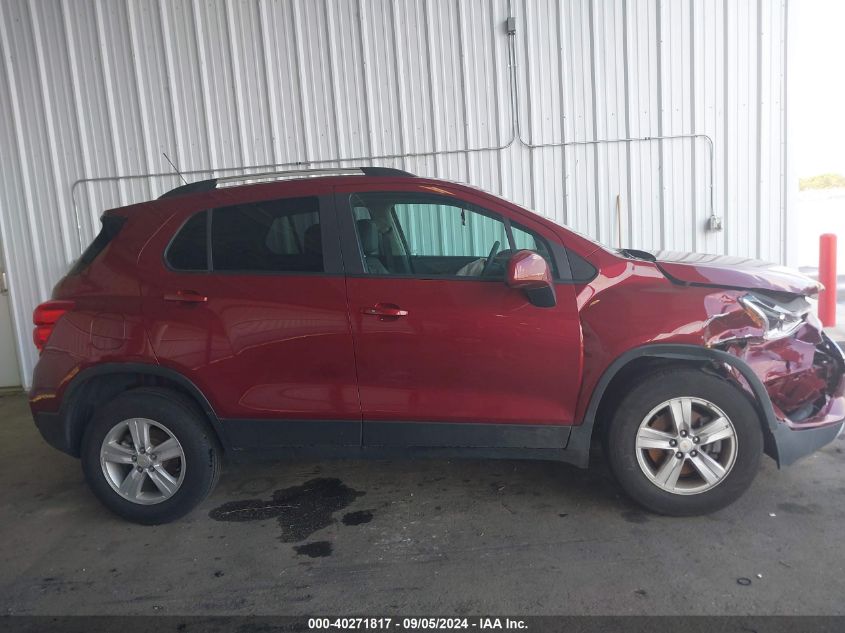 2022 Chevrolet Trax 1Lt VIN: KL7CJPSMXNB528818 Lot: 40271817