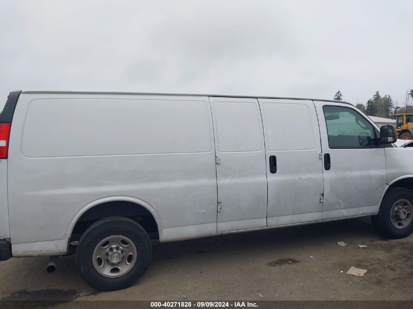 2020 Chevrolet Express Cargo Rwd 3500 Extended Wheelbase Wt VIN: 1GCZGHFG0L1176745 Lot: 40271828