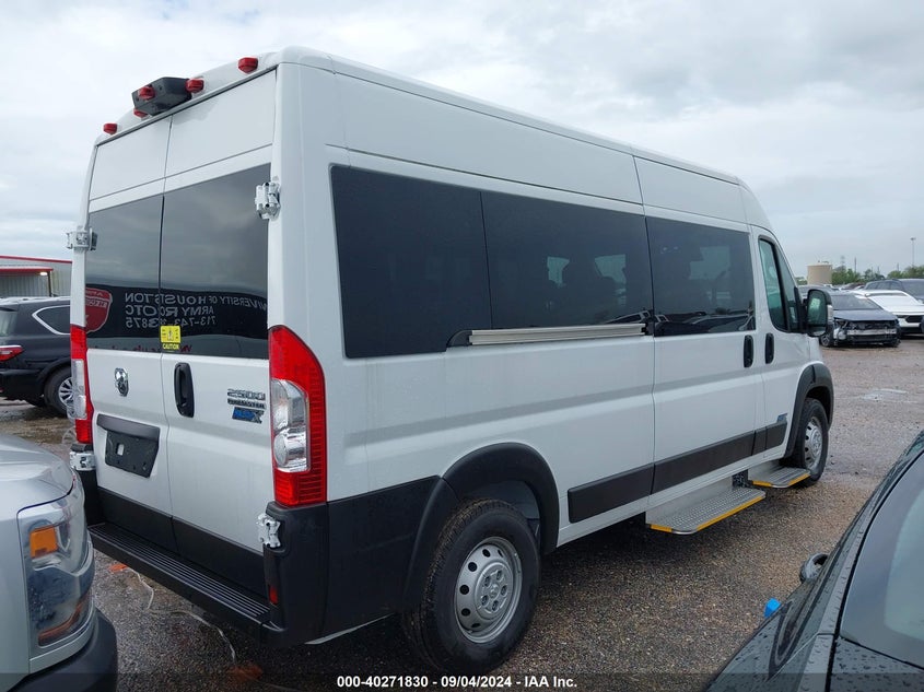 VIN 3C6LRVPGXPE553086 2023 RAM PROMASTER 2500 2500 HIGH