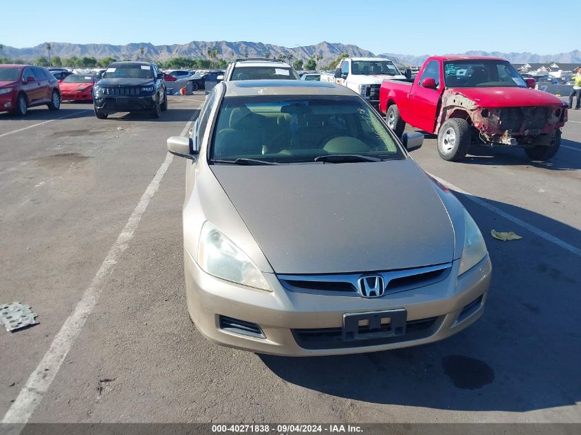 2006 Honda Accord Ex VIN: 1HGCM66886A057973 Lot: 40271838