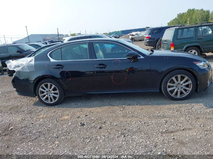 2013 Lexus Gs 350 VIN: JTHCE1BL6D5012415 Lot: 40271848