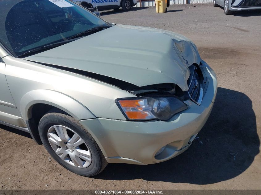 2005 Subaru Outback 2.5I VIN: 4S4BP61C757366368 Lot: 40271864