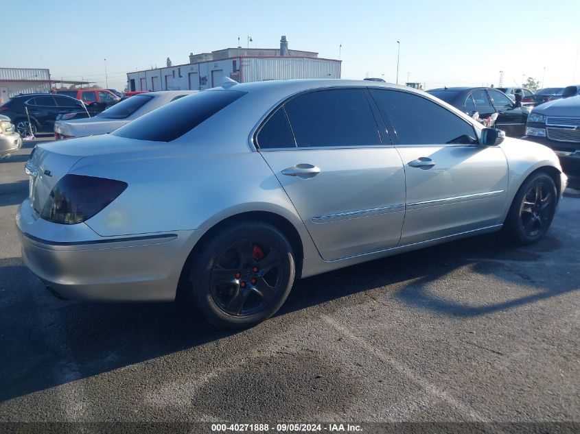 2006 Acura Rl 3.5 VIN: JH4KB165X6C005000 Lot: 40271888