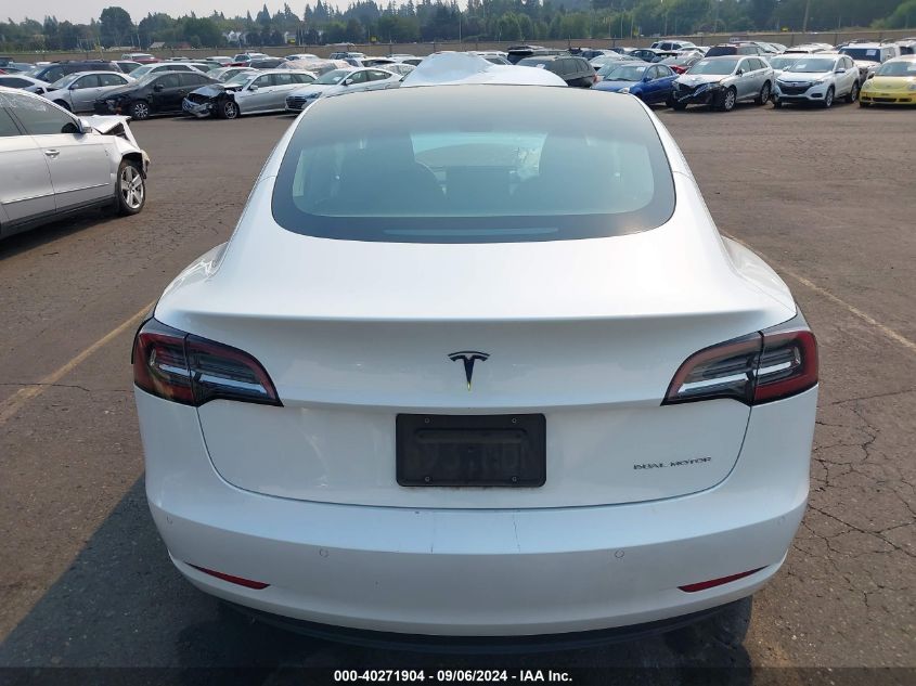 2020 Tesla Model 3 Long Range Dual Motor All-Wheel Drive VIN: 5YJ3E1EB4LF647733 Lot: 40271904