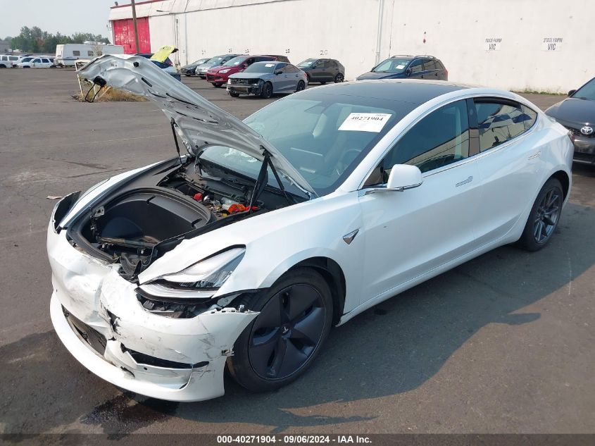 2020 Tesla Model 3 Long Range Dual Motor All-Wheel Drive VIN: 5YJ3E1EB4LF647733 Lot: 40271904