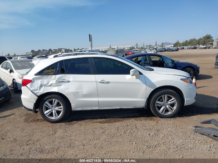 2013 Acura Rdx VIN: 5J8TB3H51DL000135 Lot: 40271930