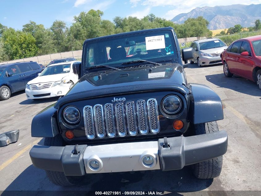 2013 Jeep Wrangler Unlimited Sahara VIN: 1C4HJWEG6DL583302 Lot: 40271981