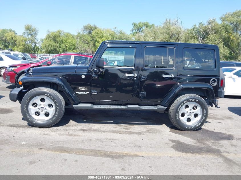 2013 Jeep Wrangler Unlimited Sahara VIN: 1C4HJWEG6DL583302 Lot: 40271981