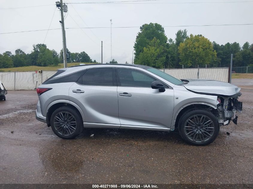 2024 Lexus Rx 500H F Sport Performance VIN: 2T2BCMEA7RC011097 Lot: 40271985