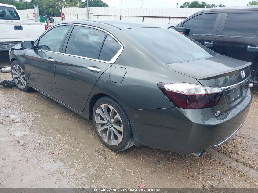 VIN 1HGCR2F5XDA157845 2013 Honda Accord, Sport no.3