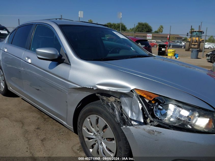 2009 Honda Accord 2.4 Lx VIN: 1HGCP26389A075253 Lot: 40271993