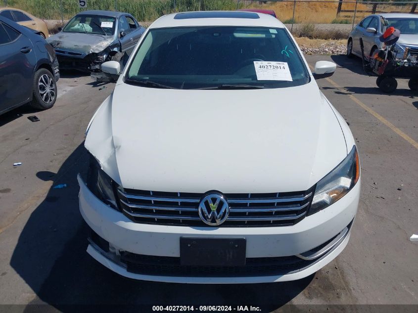 1VWBN7A38EC001847 2014 Volkswagen Passat 2.0L Tdi Se