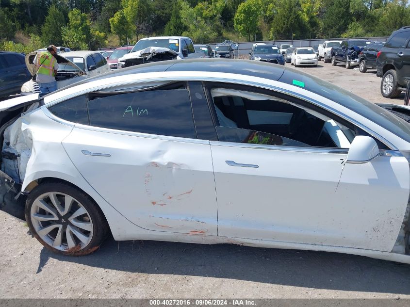 2020 Tesla Model 3 Long Range Dual Motor All-Wheel Drive VIN: 5YJ3E1EB3LF622659 Lot: 40272016