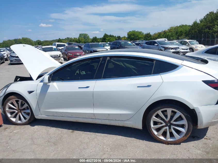 2020 Tesla Model 3 Long Range Dual Motor All-Wheel Drive VIN: 5YJ3E1EB3LF622659 Lot: 40272016