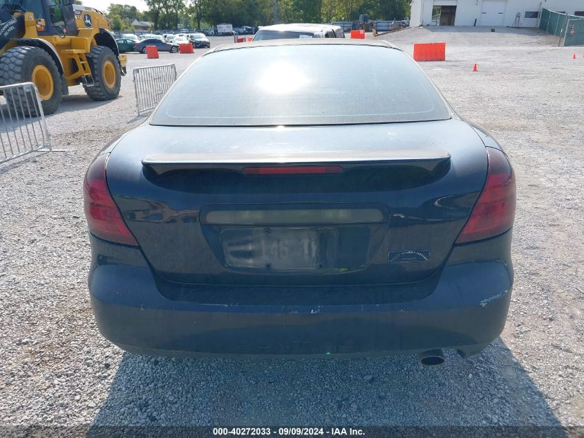 2006 Pontiac Grand Prix VIN: 2G2WP552061154061 Lot: 40272033