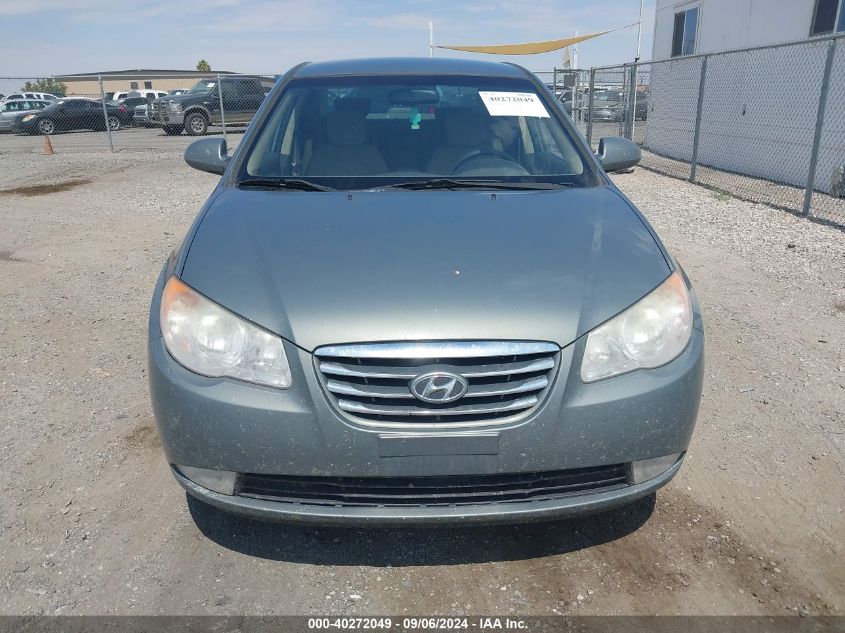 2010 Hyundai Elantra Gls VIN: KMHDU4AD6AU090551 Lot: 40272049