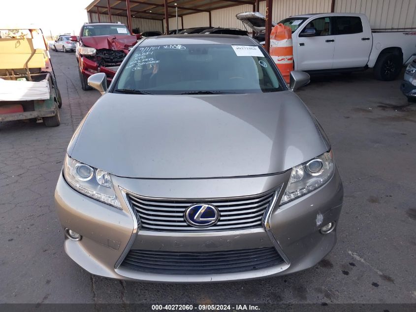 2015 Lexus Es 300H VIN: JTHBW1GG8F2087318 Lot: 40272060